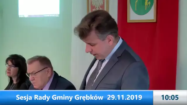 Sesja Rady Gminy Grębków - 29.11.2019 (1)