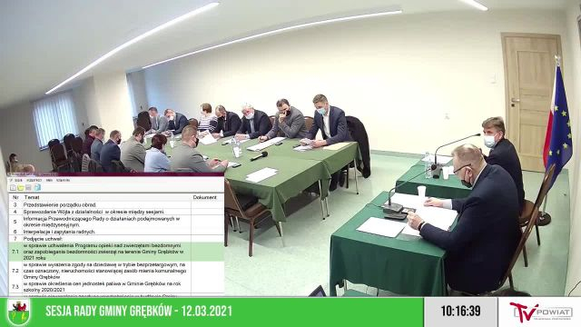Sesja Rady Gminy Grębków - 12.03.2021 (1)