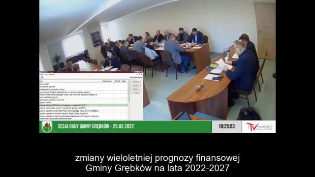 Sesja Rady Gminy Grębków – 25.02.2022 / NAPISY (1)