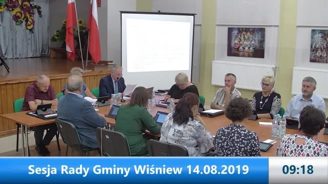 Sesja Rady Gminy Wiśniew – 14.08.2019 (1)
