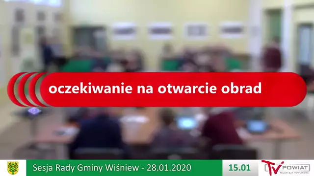 Sesja Rady Gminy Wiśniew - 28.01.2020r (1)