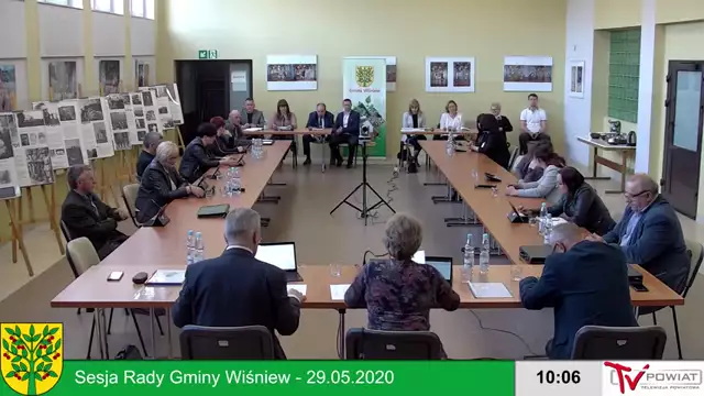 Sesja Rady Gminy Wiśniew 29.05.2020 (1)