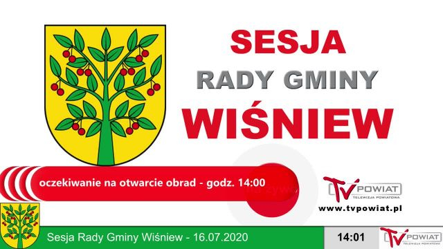 Sesja Rady Gminy Wiśniew - 16.07.2020 (1)