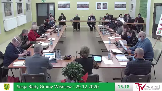 Sesja Rady Gminy Wiśniew – 29.12.2020 (1)