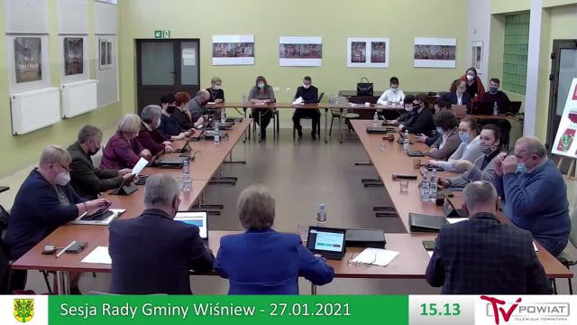 Sesja Rady Gminy Wiśniew - 27.01.2021 (1)