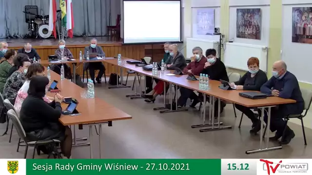 Sesja Rady Gminy Wiśniew - 27.10.2021 (1)