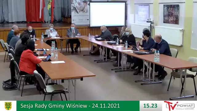 Sesja Rady Gminy Wiśniew - 24.11.2021 (1)