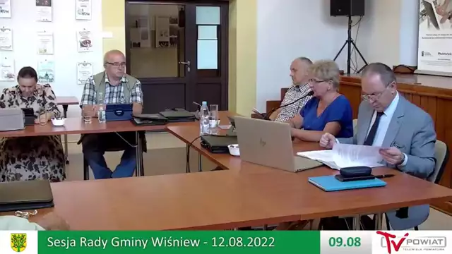 Sesja Rady Gminy Wiśniew – 12.08.2022 (1)