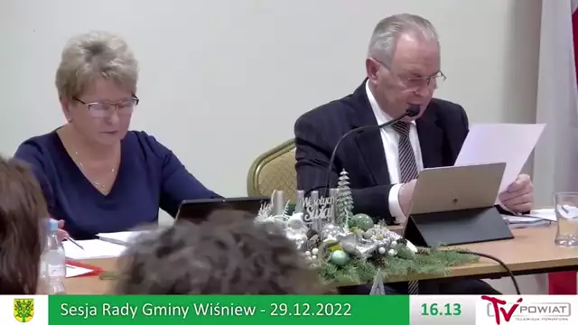 Sesja Rady Gminy Wiśniew – 29.12.2022 (1)