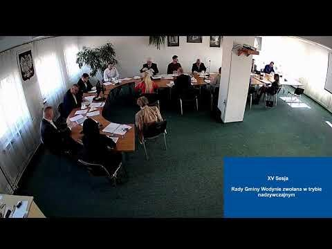 Sesja Rady Gminy Wodynie - 27.03.2020 (1)