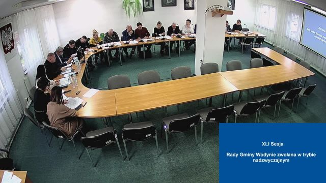 Sesja Rady Gminy Wodynie -  30.11.2022 (1)
