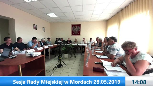 Sesja Rady Miejskiej w Mordach – 28.05.2019 (1)