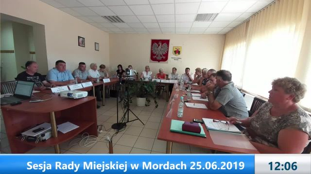 Sesja Rady Miejskiej w Mordach – 25.06.2019 (1)