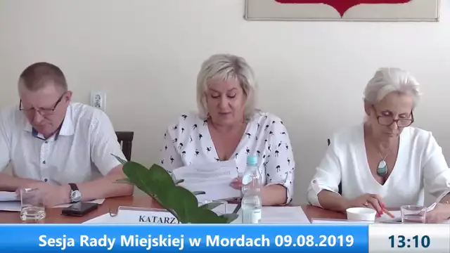 Sesja Rady Miejskiej w Mordach – 9.08.2019 (1)