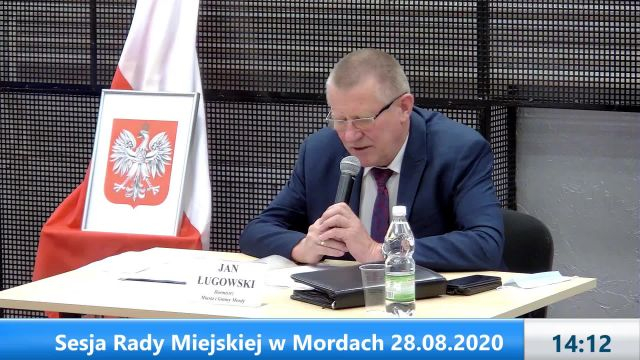 Sesja Rady Miejskiej w Mordach – 28.08.2020 (1)