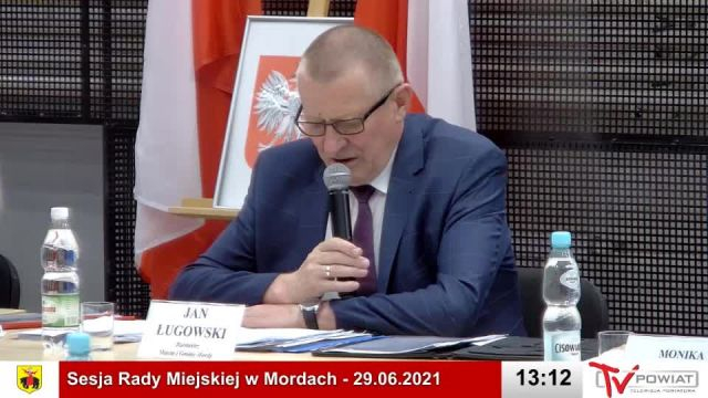 Sesja Rady Miejskiej w Mordach – 29.06.2021 (1)