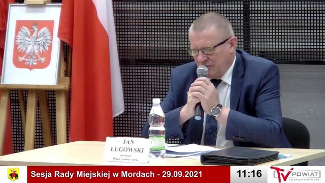 Sesja Rady Miejskiej w Mordach - 29.09.2021 (1)