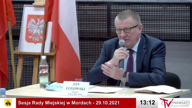 Sesja Rady Miejskiej w Mordach - 29.10.2021 (1)
