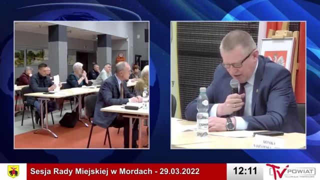 Sesja Rady Miejskiej w Mordach – 29.03.2022 (1)