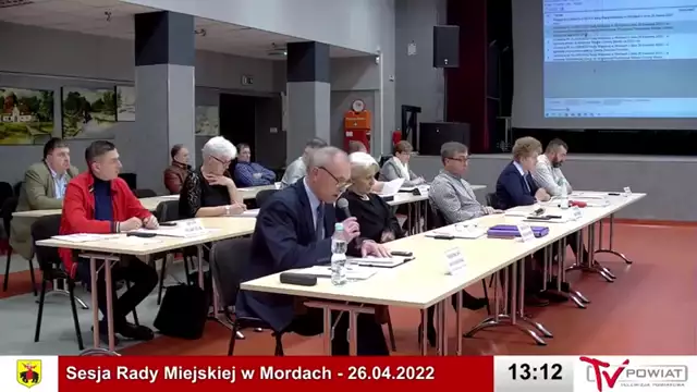 Sesja Rady Miejskiej w Mordach – 26.04.2022 (1)