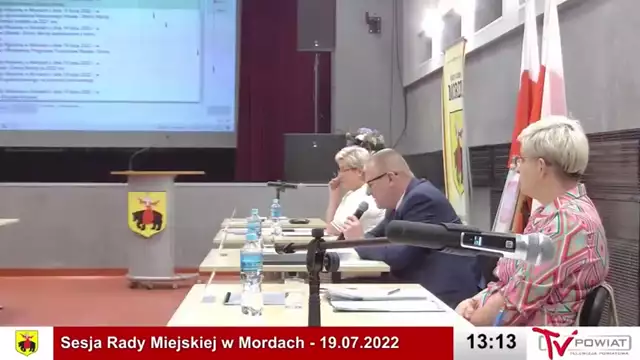 Sesja Rady Miejskiej w Mordach – 19.07.2022 (1)