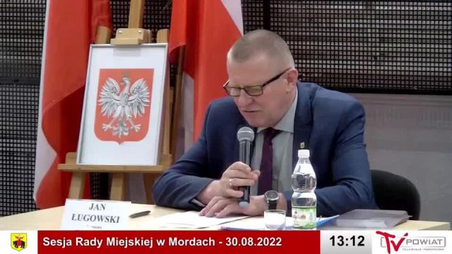 Sesja Rady Miejskiej w Mordach – 30.08.2022 (1)