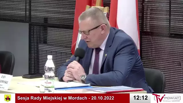 Sesja Rady Miejskiej w Mordach – 20.10.2022 (1)