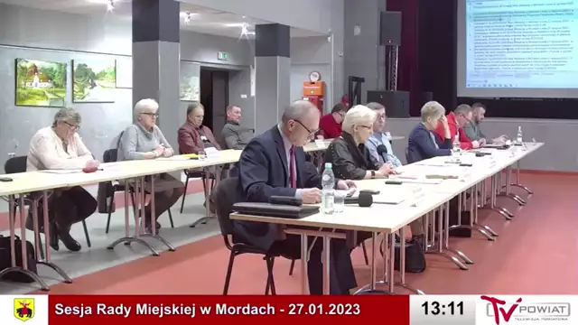Sesja Rady Miejskiej w Mordach – 27.01.2023 (1)