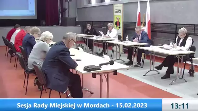 Sesja Rady Miejskiej w Mordach – 15.02.2023 (1)