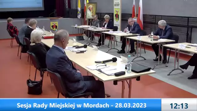 Sesja Rady Miejskiej w Mordach – 28.03.2023 (1)