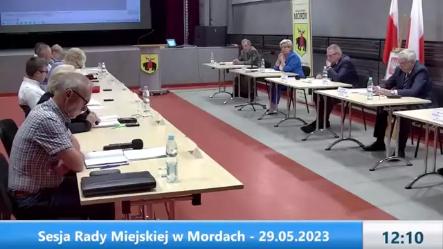 Sesja Rady Miejskiej w Mordach – 29.05.2023 (1)