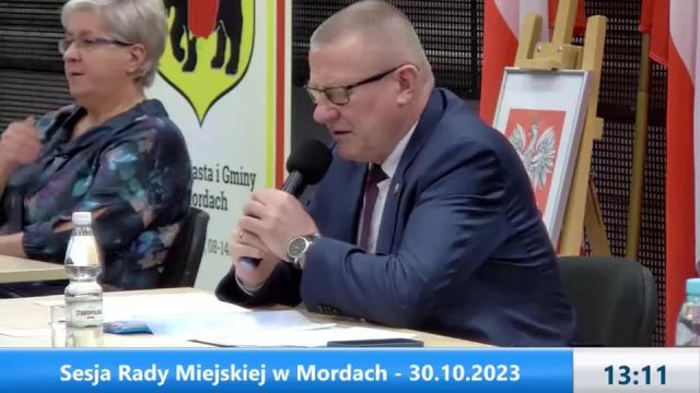 Sesja Rady Miejskiej w Mordach – 30.10.2023 (1)