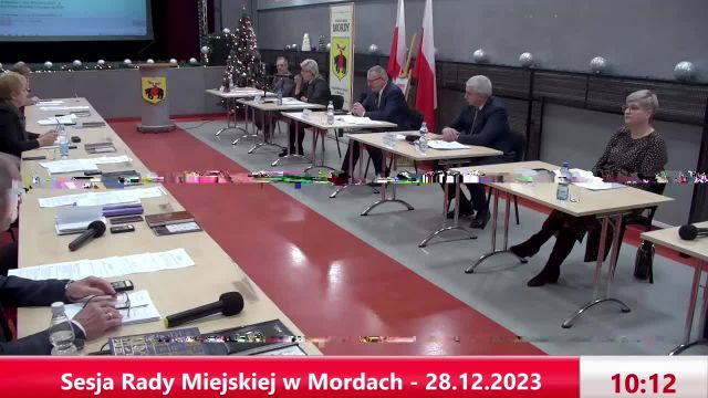 Sesja Rady Miejskiej w Mordach – 28.12.2023 (1)