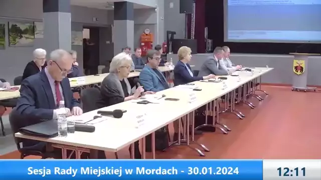 Sesja Rady Miejskiej w Mordach – 30.01.2024 (1)