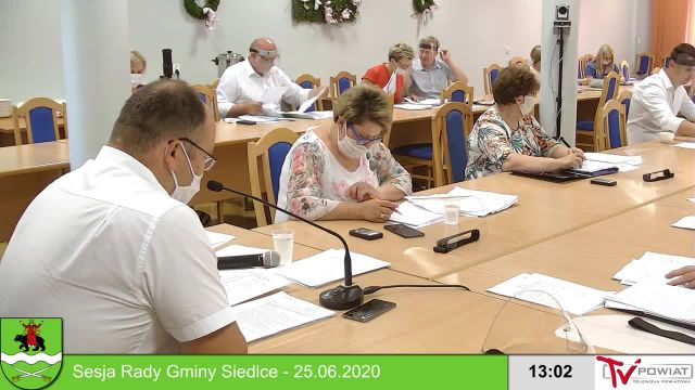 Sesja Rady Gminy Siedlce – 25.06.2020 (1)
