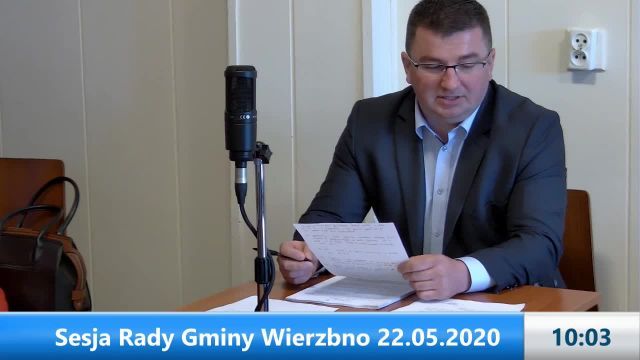 Sesja Rady Gminy Wierzbno on 22-May-20-09:58:13 (1)
