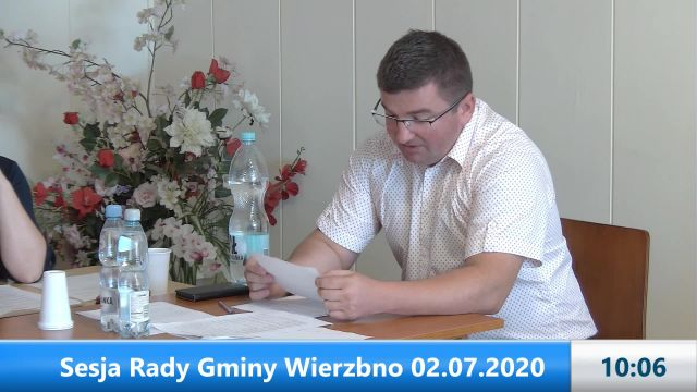 Sesja Rady Gminy Wierzbno – 02.07.2020 (1)
