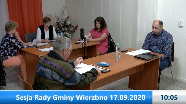 Sesja Rady Gminy Wierzbno - 17.09.2020 (1)