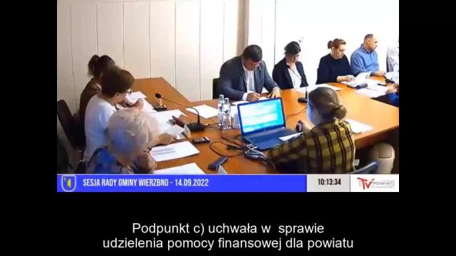 Sesja Rady Gminy Wierzbno - 14.09.2022 / NAPISY (1)