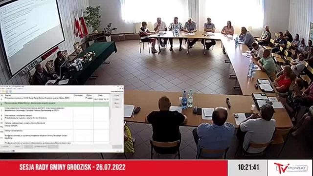 Sesja Rady Gminy Grodzisk - 26.07.2022 (1)